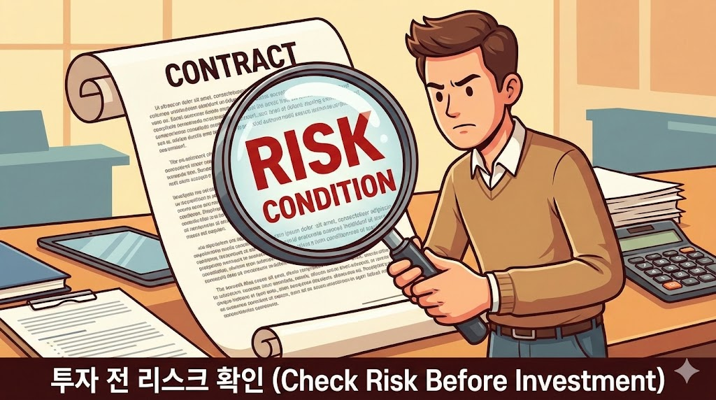 투자 전 리스크 확인