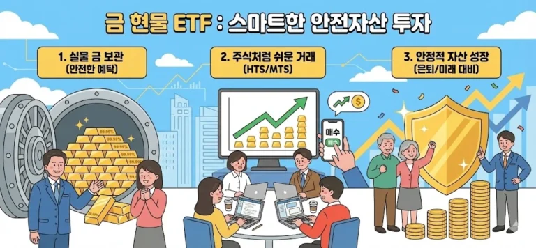 금 현물 ETF : 스마트한 안전자산 투자